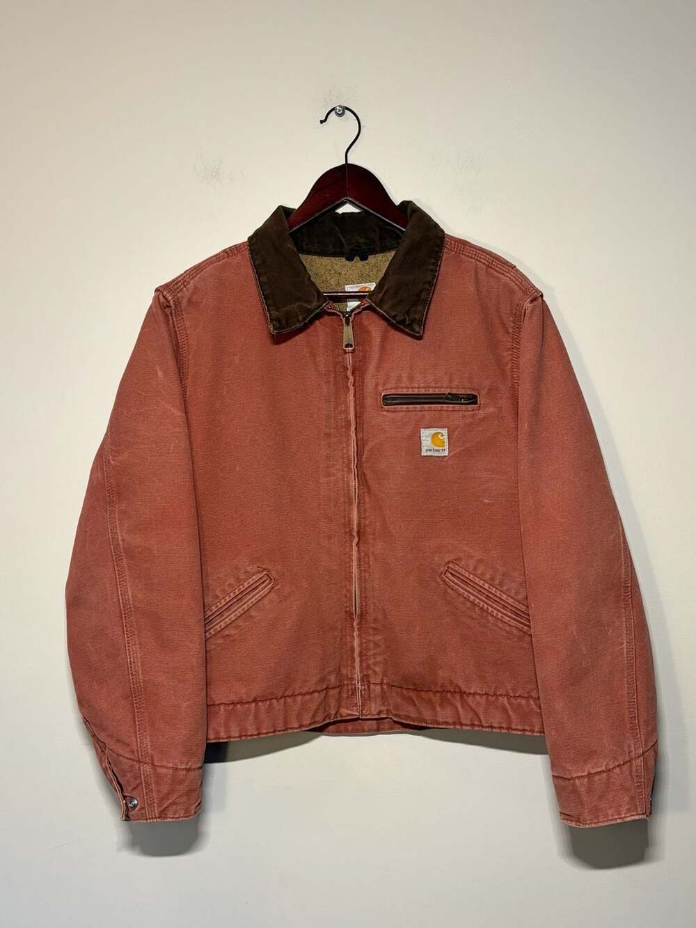 Carhartt Detroit Jacket Salmon Size Medium